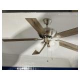 52" 5-Blade Indoor Ceiling Fan in Brushed Nickel