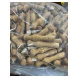 Bag of (100) 3" Pre-Finished Red Oak Mug Pegs
