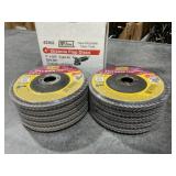 10 Count 4" x 5/8" Flap Disc