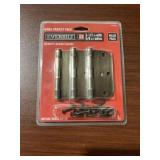 Case of 3Pk Everbilt 3-1/2" Antique Brass Hinges