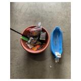 Mixed Lot of Outdoor/Garage Goodies