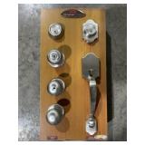 Design House® 6Pc Brushed Nickel Handle Set