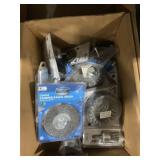 Box Lot- Assorted Sizes Wire Wheel Brushes