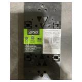 6 Universal Mailbox Plastic Mounting Plates