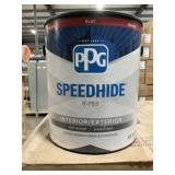 PPG Speedhide Int/Ext Flat Black Paint x 4G
