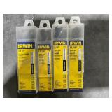 Irwin S&D Drill Bits x7