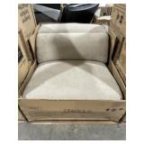 Armless Single Seat Chair in Soho Sand
