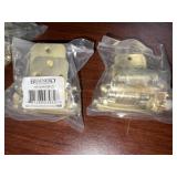 Bag of (15) Brainerd® Self Closing Hinges in Brass