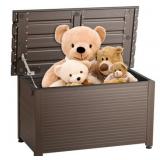 Tecspace 2-Tier Aluminum Deck Box in Brown