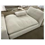 Large Corner Wedge Chair in Linen