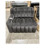 Wide Single Seat RH Chair w/ Power in Coco Brown