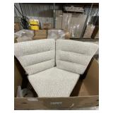 Corner Wedge Chair in Orlando Gray