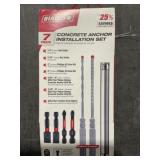 Diablo 7 Pc. Concrete Anchor Set