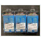 Cal-Hawk® 141Pc Faucet Washer Assortment x 3