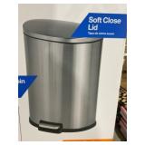 HDX 13G Stainless Steel Step Can