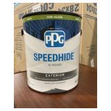 PPG Speedhide Ext Semi-Gloss Paint in White x 4G
