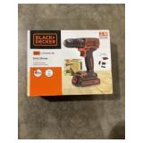 Black+Decker 20V Lithium Ion Drill/Driver Kit x 2