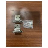 Bag of (9) Brainerd® Self-Closing Nickel Hinges