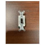 Bag of Leviton® Double Pole Toggle Switches