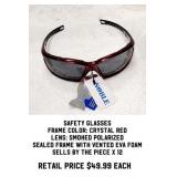 Safety Glasses x12
