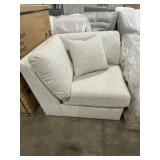 Gray/White Speckled Single Corner Seat x 2