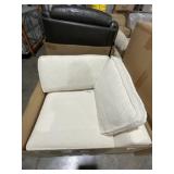 Armless Single Seat Corner Chair in Palo Natural