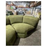 Single Seat Corner Wedge in Soho Peat