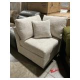 Single Seat Corner Chair in Pitt Ivory