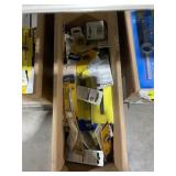 Box Lot- Assorted Sizes Dies & Handles