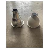 (2) Recessed Light Shades for One Money