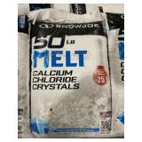 Snowjoe® 50lb Melt Calcium Chlorine Crystals x 4