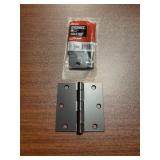 Case (75) Everbilt 3-1/2" Door Hinges in Bronze