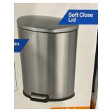 HDX 13G Stainless Steel Step Can