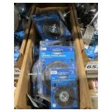 Box Lot-Assorted Sizes Wire Wheels