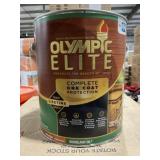 Olympic Elite One-Coat Kona Brown Oil x 4G
