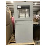 26"L Steel Stationary Computer Cabinet
