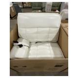 Cascade White Powered Single Seat w/ Right-Arm