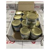 12Pk 8oz Whole Boiled Oysters in Water x 10