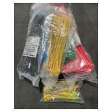 Bag of (1,000) Assorted Size Zip Ties for One $