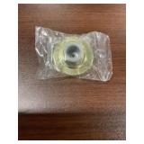 Box of (8) Concave Brass Plated Wall Stops