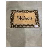"Welcome" Border Printed Coir Mat x 2