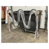 63"L Bike Rack in Black