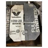 Valvoline 5G Box of SAE 0W-20 Motor Oil x 4