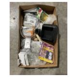 Mixed Lot of Batteries, Hardware and More