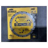DeWalt 7 1/4" 18T Construction Saw Blade
