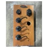 Design House® 5Pc Venation Bronze Handle Set