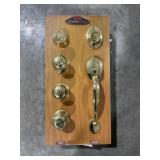 Design House® 6Pc Polished Brass Handle Set