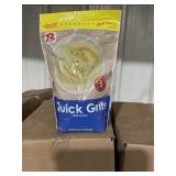 Case of (12) Bags White Hominy Quick Grits x 8