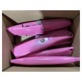 Box of (6) Pink Utility Knives for One Money