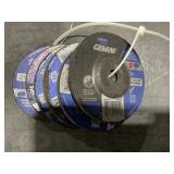 Gemini 4" x 1/4" x 5/8" Grinding Wheel x5